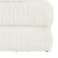 Gem 6 Piece Towel Set Extra Soft Turkish Cotton Absorbent Texture White By Casagear Home BM287471