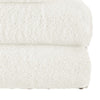 Gem 6 Piece Towel Set Extra Soft Turkish Cotton Absorbent Texture White By Casagear Home BM287471