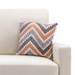 Gala Sofa Crisp Soft Beige Linen Fabric 2 Pillows Brown Solid Wood Frame By Casagear Home BM287570