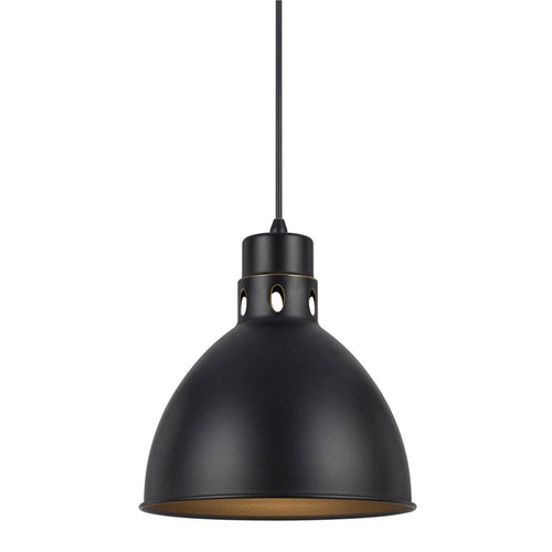 Nico Pendant Light | 10" | Bronze Metal Shade | Modern