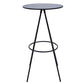 44 Inch Modern Bar Table, Hairpin Legs, Spacer, Composite Wood Surface By Casagear Home