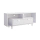 Jett TV Console | 60" | 2 Drawers | 2 Shelves | White
