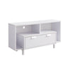 Jett TV Console | 47" | 2 Drawers | 2 Shelves | White
