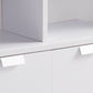 Jett 47 Inch TV Media Entertainment Console 2 Drawers 2 Shelves White By Casagear Home BM293560
