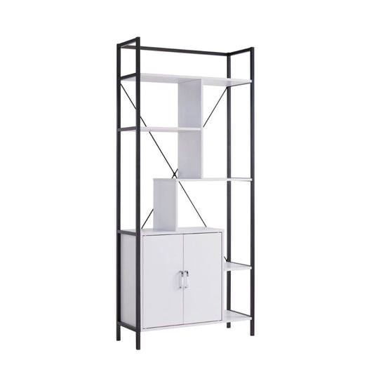 Viola Display Cabinet | 71" | 7 Shelves | Metal Frame | White