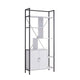 Viola Display Cabinet | 71" | 7 Shelves | Metal Frame | White