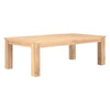 Syka Coffee Table | 35" | Plank Top | Acacia Wood | Brown