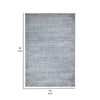Lin 5 x 7 Area Rug Woven Stripes and Broken Lines Machine Woven Fabric By Casagear Home BM294031