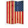 Alfie Folding Screen | 71" | Stars & Stripes | USA Design