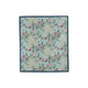 Eden Throw Blanket | 60" | Songbirds & Butterflies | Green Microfiber