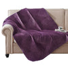 Rio Throw Blanket | 60" | Diamond Quilted | Purple Dutch Velvet