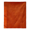 Rio 60 Inch Throw Blanket Diamond Stitch Quilting Orange Dutch Velvet By Casagear Home BM294318
