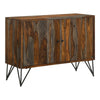 Sideboard Console | 40" | 2 Doors | Brown & Gray Finish