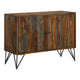 Sideboard Console | 40" | 2 Doors | Brown & Gray Finish