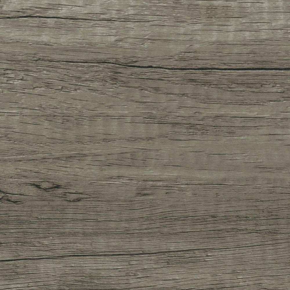 Zane 39 Inch Transitional Mirror Square Wood Frame Weathered Gray Veneer By Casagear Home BM295897