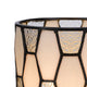 Eli 9 Inch Accent Lamp Hand Painted Cylinder Tiffany Style Shade Bronze By Casagear Home BM295950