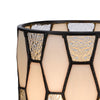 Eli 9 Inch Accent Lamp Hand Painted Cylinder Tiffany Style Shade Bronze By Casagear Home BM295950