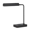 Dyna Desk Lamp | 18" | LED | Wireless USB Port | Matte Black