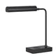 Dyna Desk Lamp | 18" | LED | Wireless USB Port | Matte Black