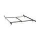 Bed Frame | Queen/King | 6 Legs | Adjustable Glides | Matte Black