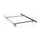 Nit Bed Frame | Twin/Full | 4 Legs with Glides | Black Metal