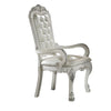 Aurora Office Chair | 27" | Tufted Faux Leather | Bone White