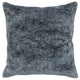 Piper Accent Pillow | 22" | Jacquard Fabric | Handcrafted Blue