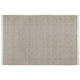 Lusia 2 x 3 Area Rug Handwoven Soft Fringes Herringbone Light Gray By Casagear Home BM297440
