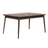 Lee Dining Table | 59" | Rectangular | Tapered Legs | Brown Wood