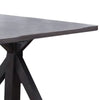 Razi 72 Inch Rectangular Dining Table Classic Trestle Base Tobacco Brown By Casagear Home BM299071