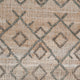 Ella 8 x 10 Area Rug Beige Handwoven Jute Fringes Tribal Geometric Style By Casagear Home BM299246