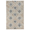 Freya Area Rug | 8 x 10 | Diamond Pattern | Handwoven Natural Jute