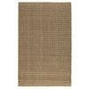 Quell Area Rug | 2 x 3 | Brown Seagrass | Braided Handwoven Design