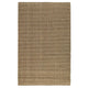 Quell Area Rug | 4 x 6 | Brown Seagrass | Braided Handwoven Design