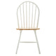 Nova 18" Windsor Dining Chair, Set of 2, Farmhouse, White By Casagear Home