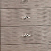 Jisoo 44 Tall Textured Dresser Crystal Accents Gold By Casagear Home BM300563