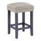 Eala 4 Piece Counter Height Table and Stool Set Blue By Casagear Home BM300631