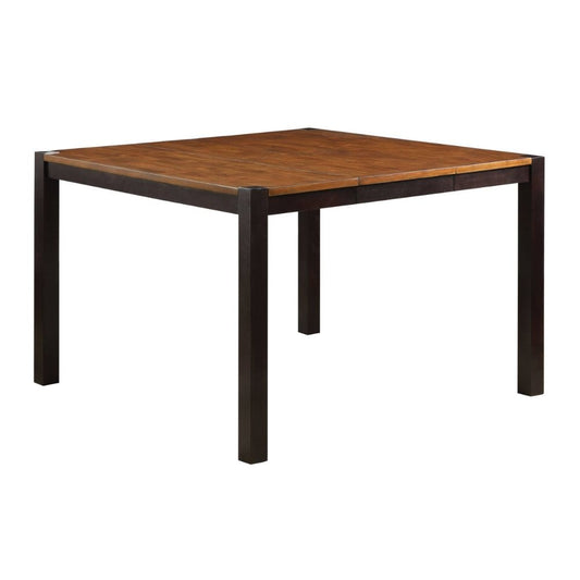 Reid 36"-54" Extendable Counter Height Table, Espresso Frame By Casagear Home