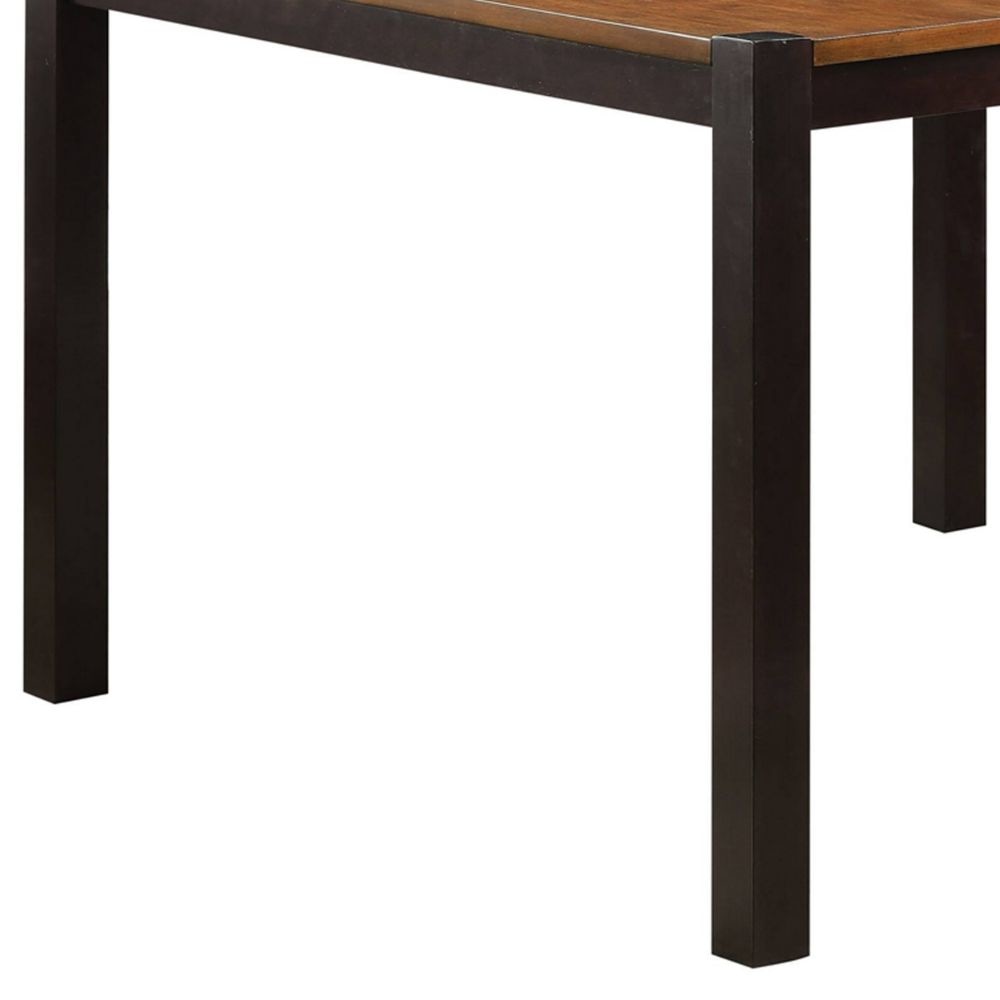 Reid 36-54 Extendable Counter Height Table Espresso Frame By Casagear Home BM300642