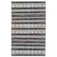 Ako 2 x 3 Indoor Outdoor Small Area Rug, Ivory Abstract Design, Gray Tones By Casagear Home