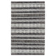 Ako 2 x 3 Indoor Outdoor Small Area Rug, Ivory Abstract Design, Gray Tones By Casagear Home