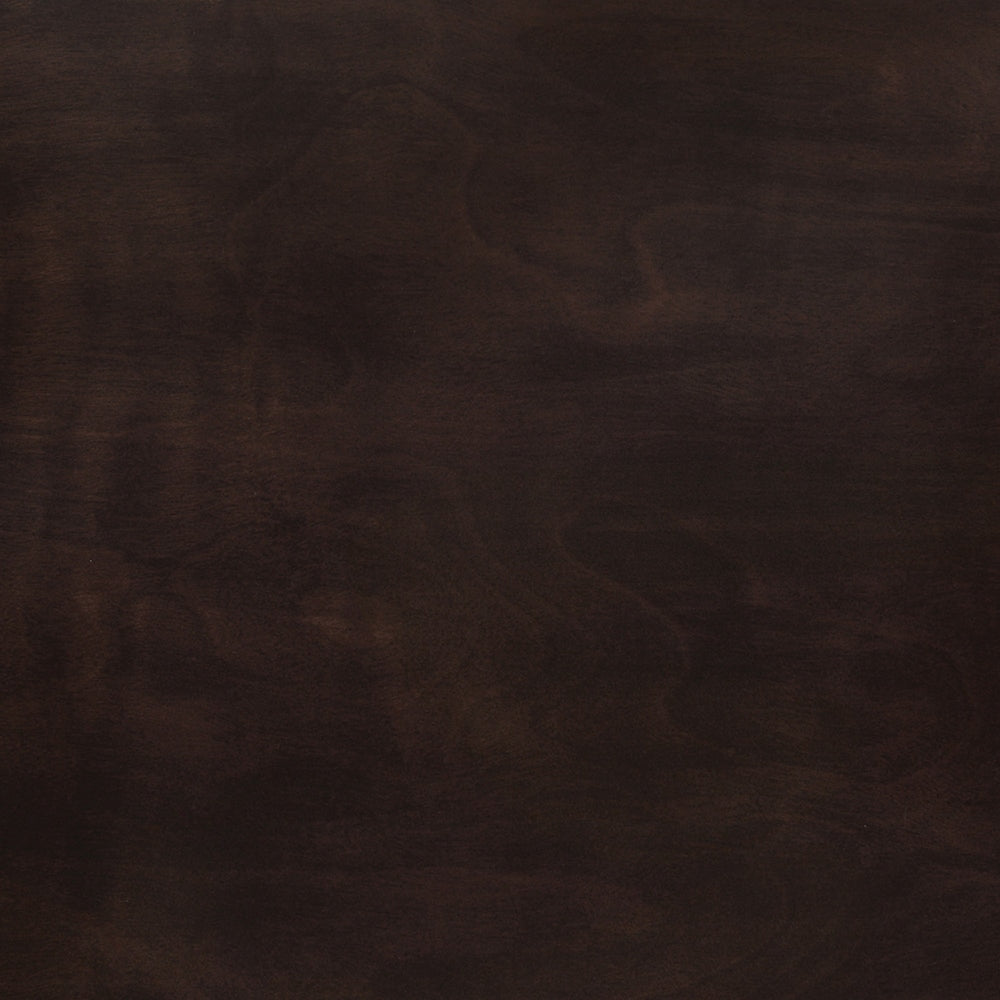 59 Inch Rectangular Dining Table Tapered Legs Dark Cappuccino Brown Wood By Casagear Home BM302437