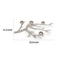 23 Inch Metal Tea Light Holder Tree Branch Design 4 Candle Slots Silver By Casagear Home BM302608