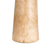 Bali 23 Inch Table Lamp Classic Empire Shade Cylinder Base Oak Brown By Casagear Home BM304895