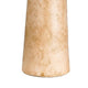 Bali 23 Inch Table Lamp Classic Empire Shade Cylinder Base Oak Brown By Casagear Home BM304895