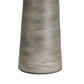 Bali 23 Inch Table Lamp Classic Empire Shade Cylinder Base Smooth Gray By Casagear Home BM304896