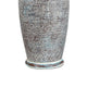 Alin 29 Inch Hydrocal Table Lamp Drum Shade Urn Shaped Base Misty Sky By Casagear Home BM305602