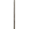 Shine 61 Inch Floor Lamp, Chandelier Style, Crystal and Metal, Chrome By Casagear Home