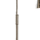 63 Inch Floor Lamp, Cone Metal Shade, Round Base, Silver Finish By Casagear Home