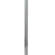 60 Inch Floor Lamp Metal Drum Shade Modern Style Square Base Nickel By Casagear Home BM309007